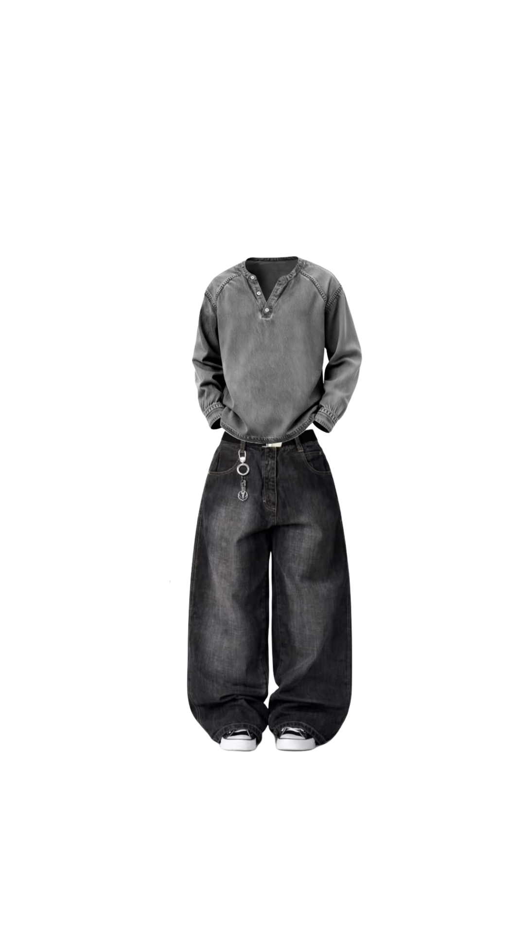 Striped Rugby Collar and Deep Indigo Fit Moodboard